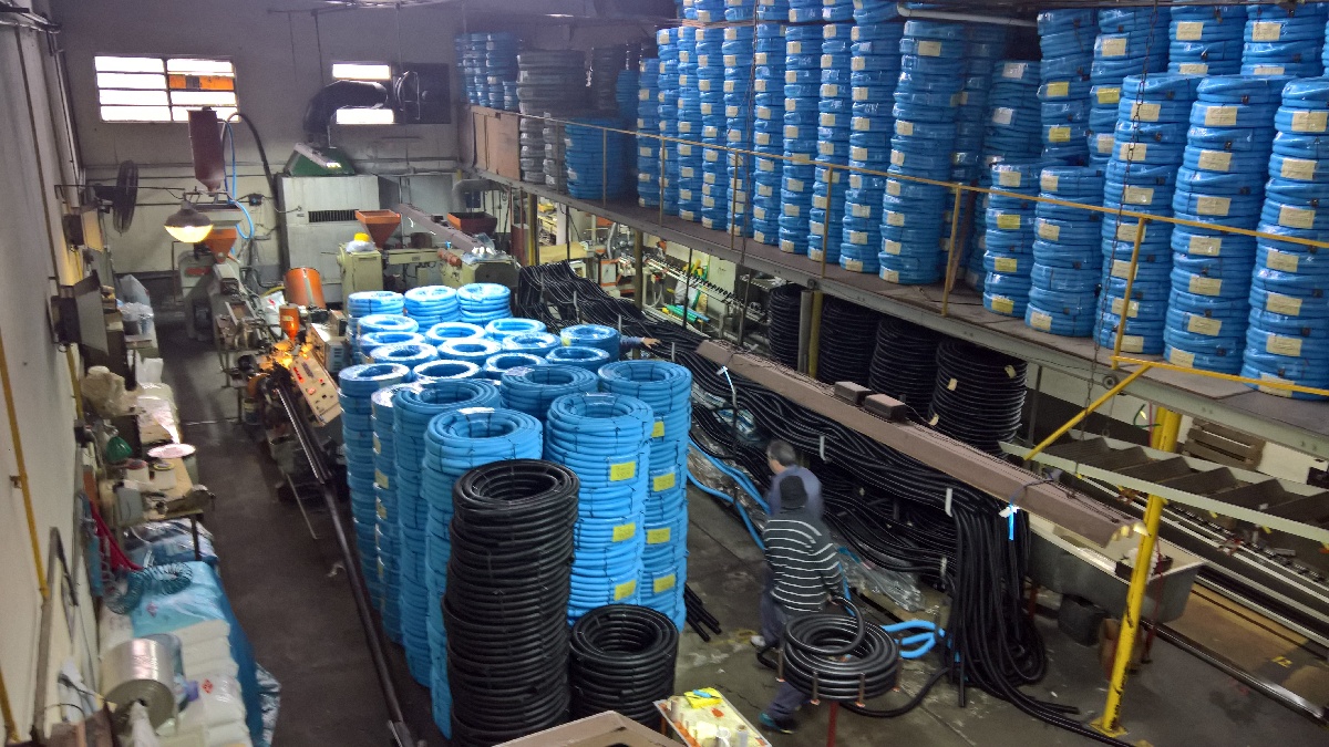 Planta de producción de mangueras industriales Abaflex